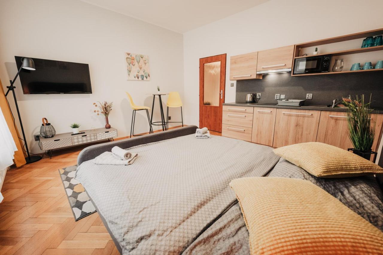 Elegant Studio, 400M From The Square Apartment Plzen Bagian luar foto